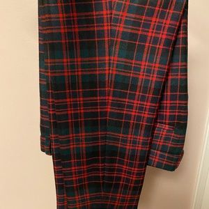 Plaid J. Crew cafe capri size 2P